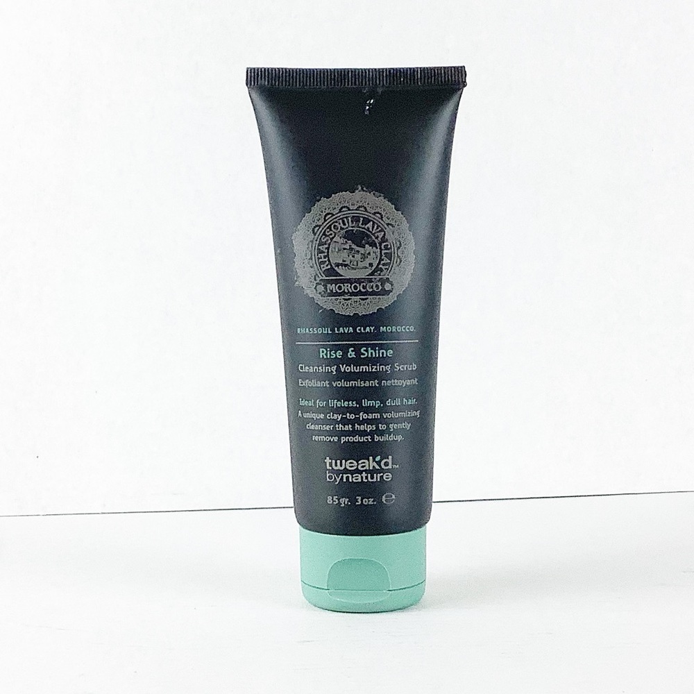 Tweak'd by Nature Rise & Shine Cleansing Volumizing Scrub 3oz NEW